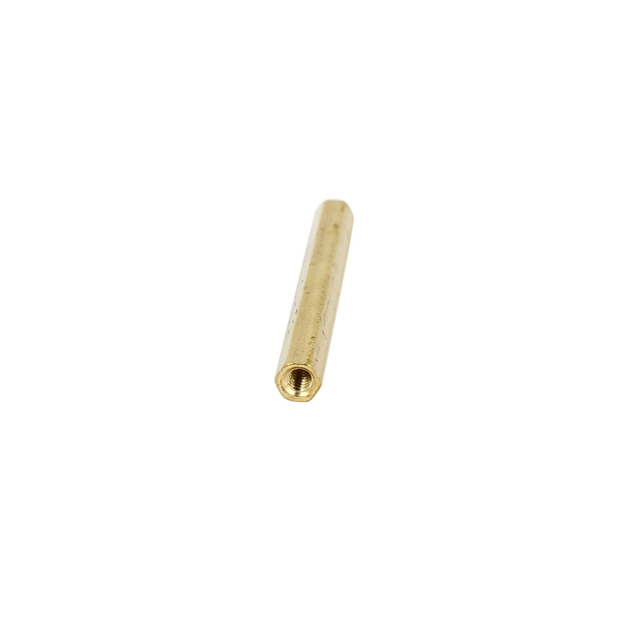 Pc 100 M2 Laiton Filetage femelle pilier Impasse entretoise Hex 15mm longueur